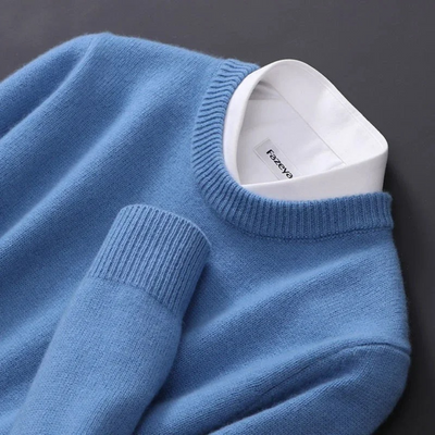 Thierry | Maglione in Cashmere a Collo Rotondo